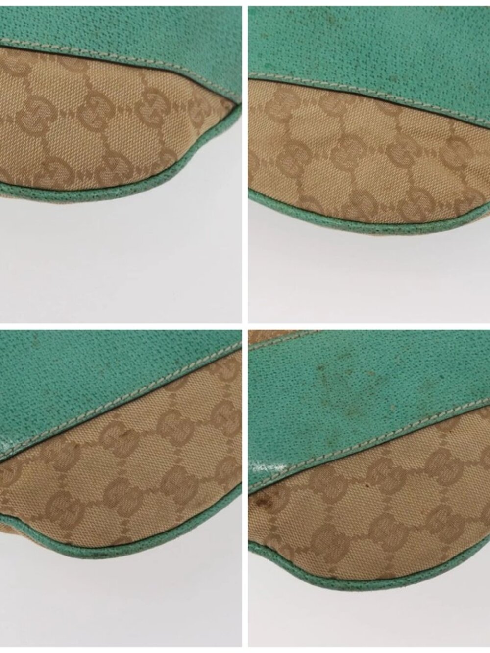 GUCCI GG Canvas Shoulder Bag Beige 124358 Auth AMZ130 - Picture 16 of 16